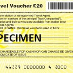 National Rail travel voucher